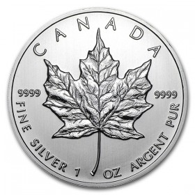 2022 Canadian $5 Silver Maple Leaf 1 oz 9999 Bullion Coin